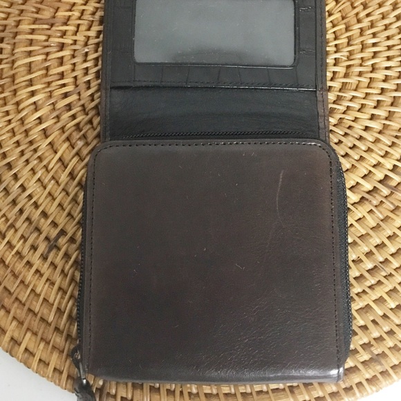 Brighton Leather Brown Bag Purse Crossbody - Picture 4 of 8